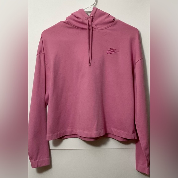 pink nike hoodie